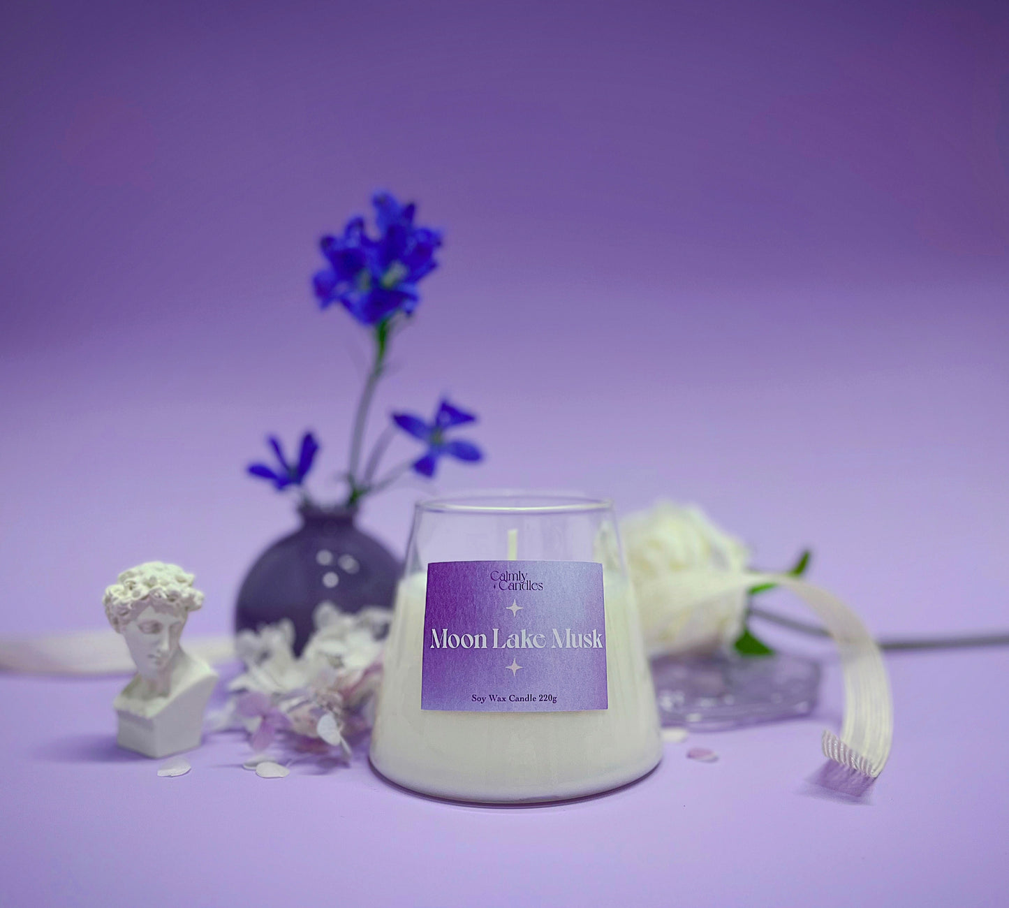 Essential Aroma Candle - Moon Lake Musk 就是味道很香的蠟燭 - 麝香