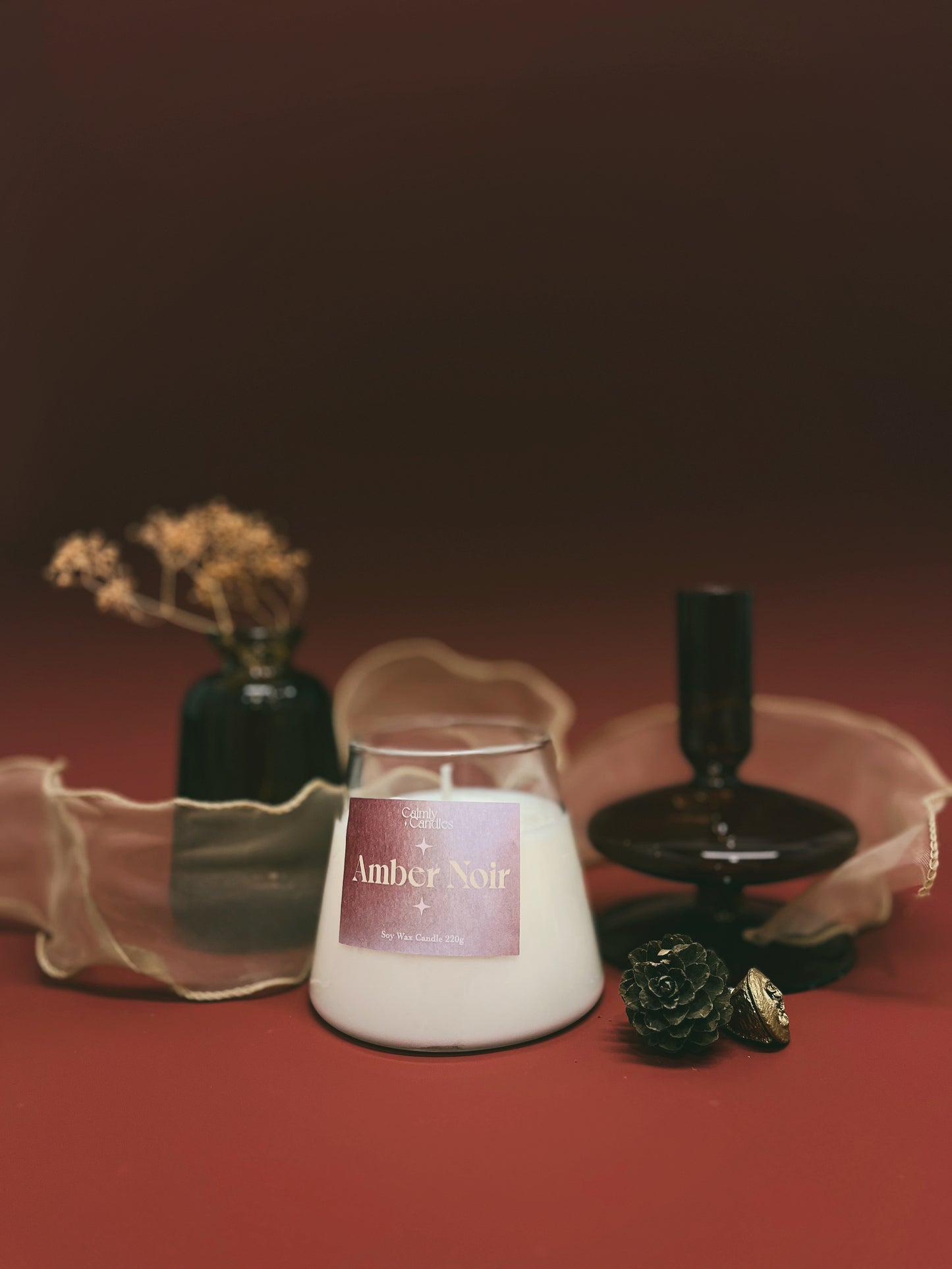 Essential Aroma Candle - Amber Noir 就是味道很香的蠟燭 - 黑琥珀