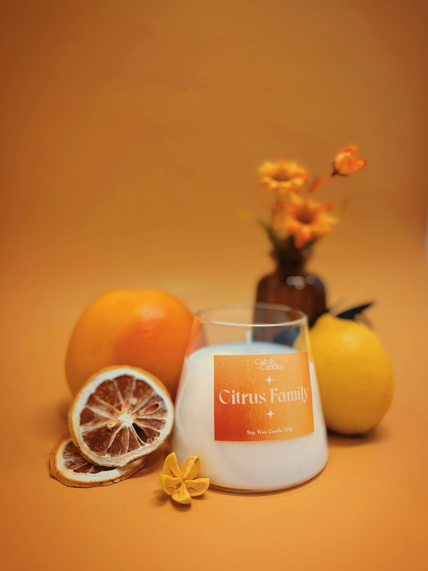 Signature Aroma Candle - Citrus Family 獨家的超香蠟燭 - 柑橘家族