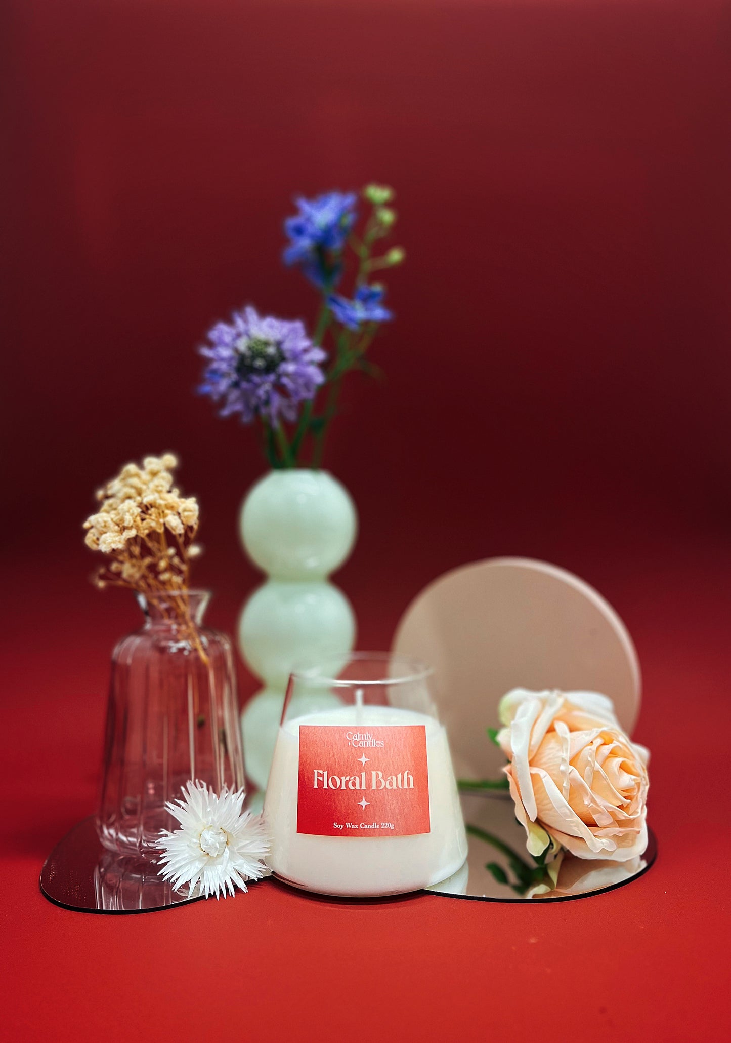 Signature Aroma Candle - Floral Bath 獨家的超香蠟燭 - 花卉沐浴