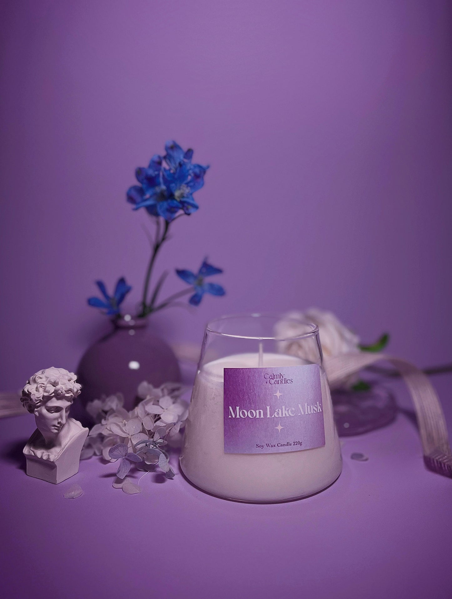 Essential Aroma Candle - Moon Lake Musk 就是味道很香的蠟燭 - 麝香