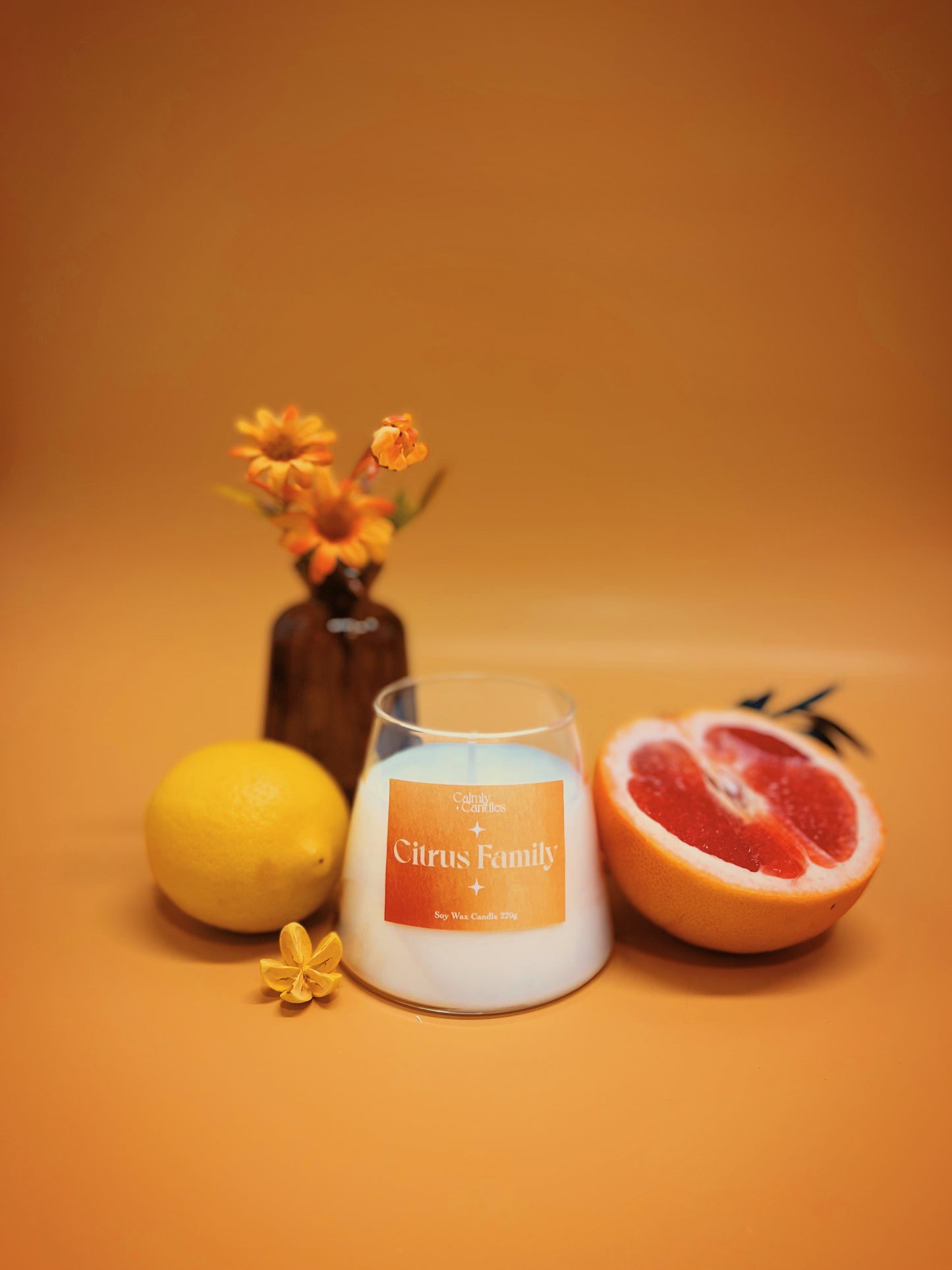 Signature Aroma Candle - Citrus Family 獨家的超香蠟燭 - 柑橘家族