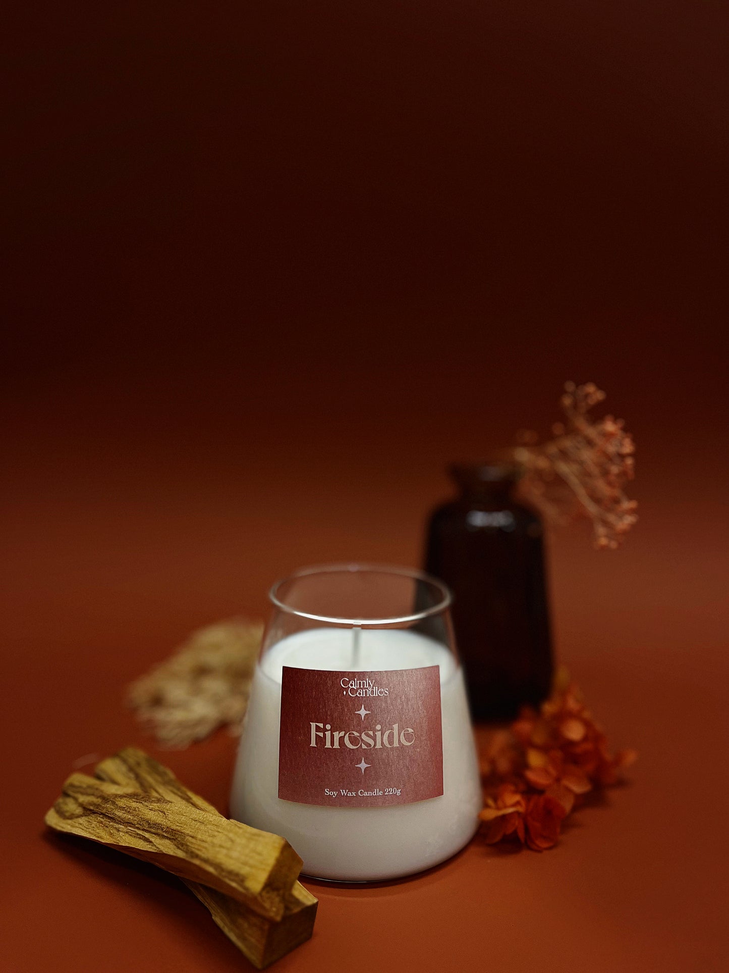 Essential Aroma Candle - Fireside 就是味道很香的蠟燭 - 壁爐旁