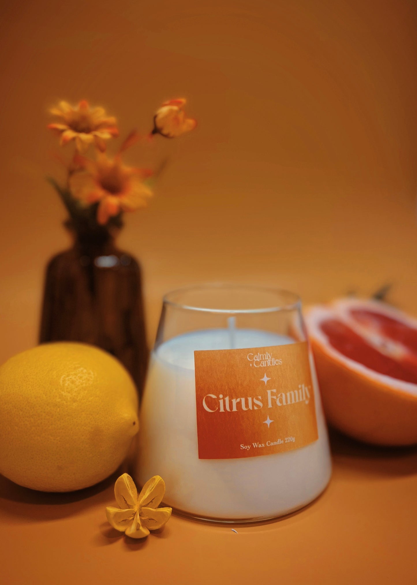 Signature Aroma Candle - Citrus Family 獨家的超香蠟燭 - 柑橘家族