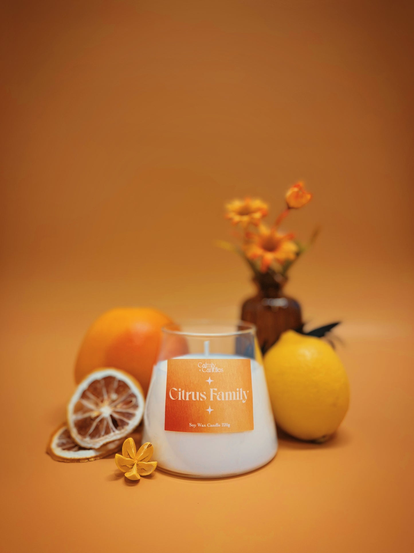 Signature Aroma Candle - Citrus Family 獨家的超香蠟燭 - 柑橘家族