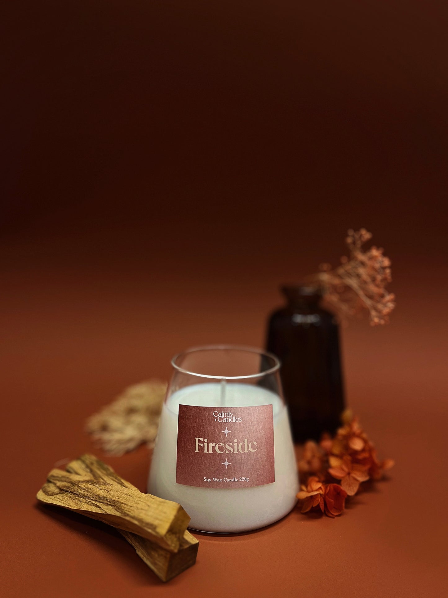 Essential Aroma Candle - Fireside 就是味道很香的蠟燭 - 壁爐旁