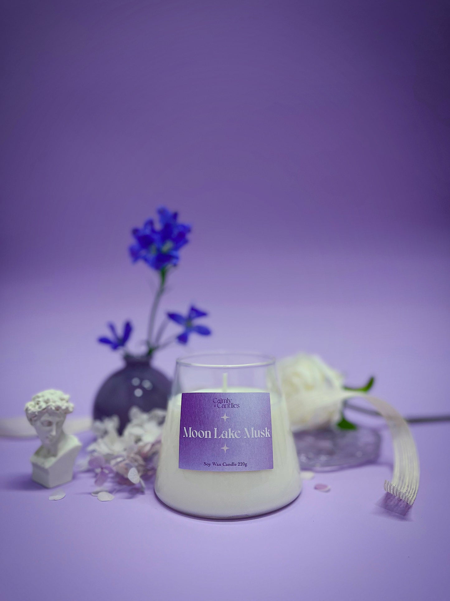 Essential Aroma Candle - Moon Lake Musk 就是味道很香的蠟燭 - 麝香