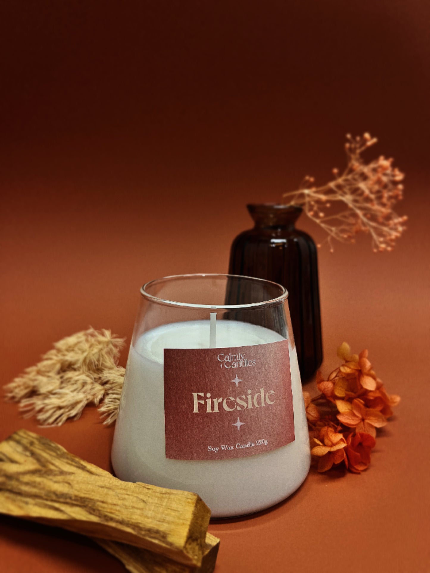 Essential Aroma Candle - Fireside 就是味道很香的蠟燭 - 壁爐旁