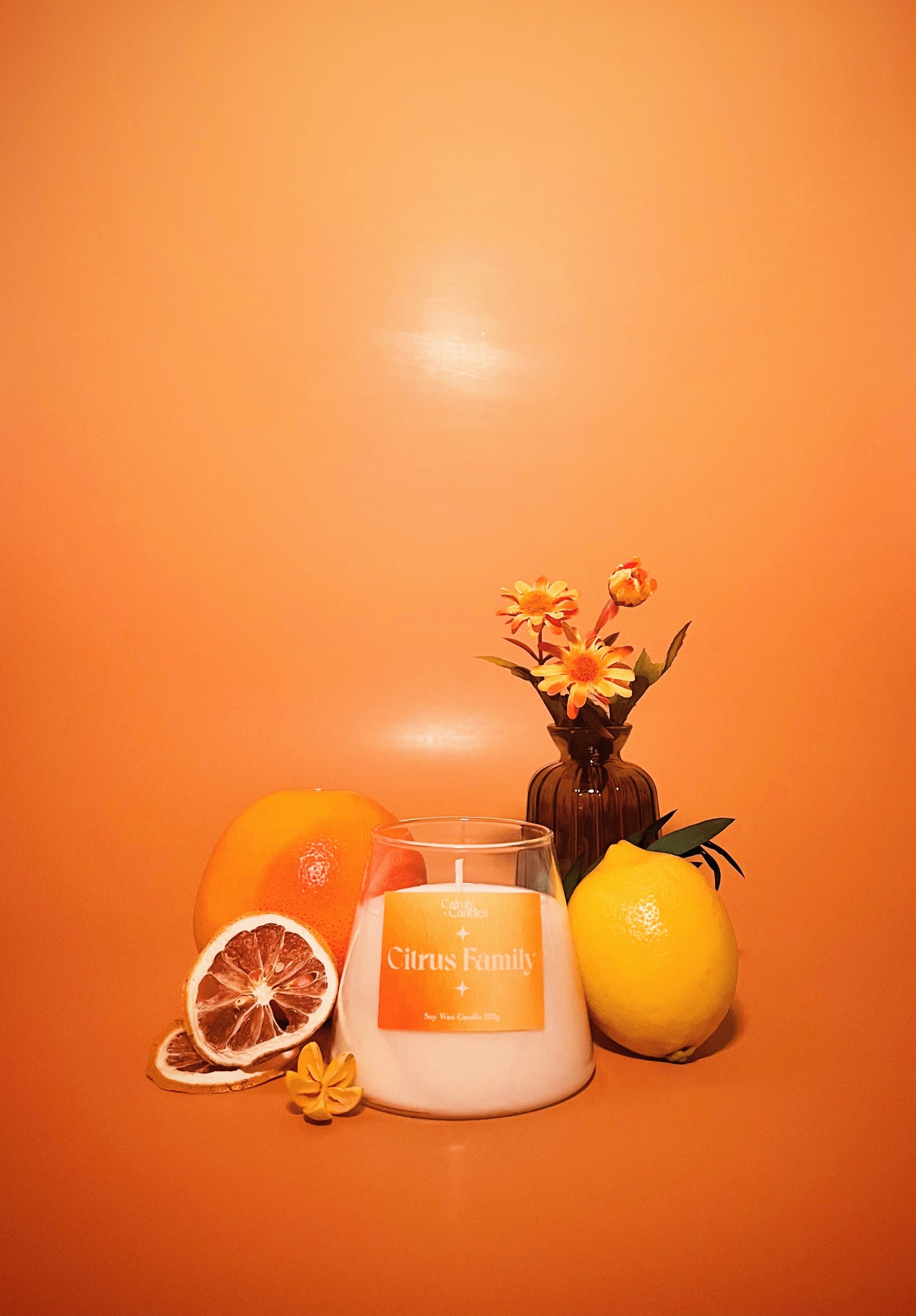 Signature Aroma Candle - Citrus Family 獨家的超香蠟燭 - 柑橘家族