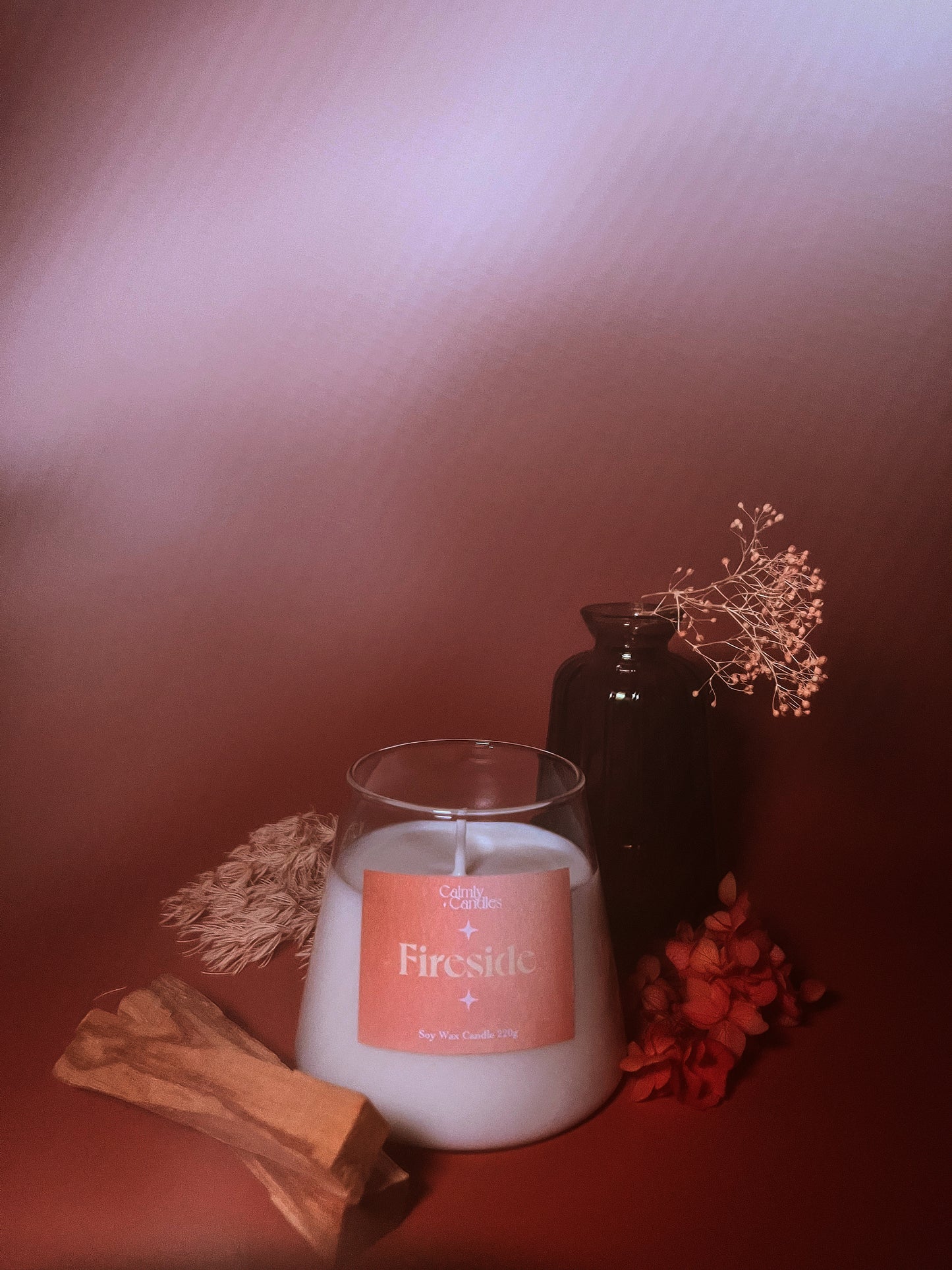 Essential Aroma Candle - Fireside 就是味道很香的蠟燭 - 壁爐旁