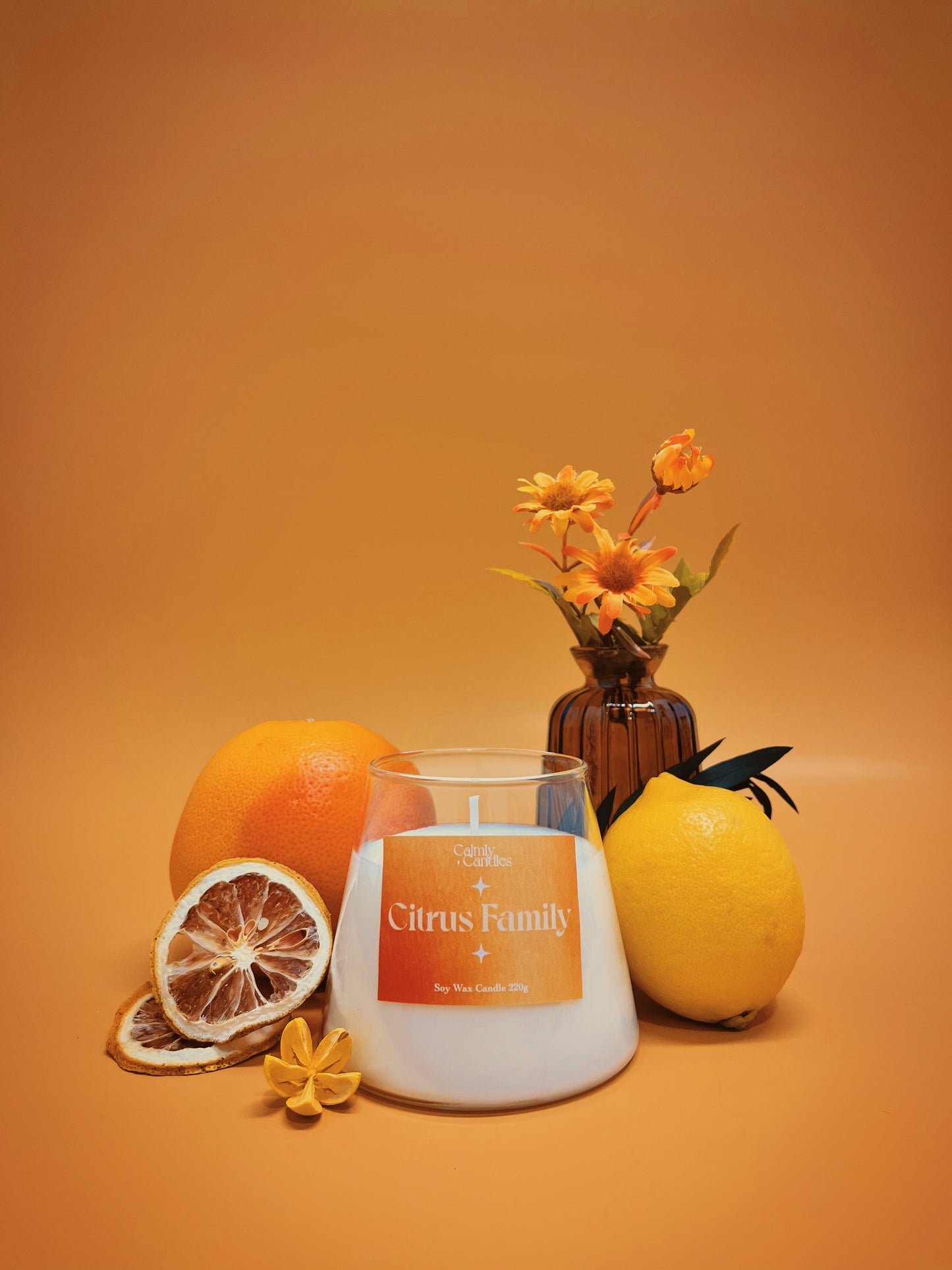 Signature Aroma Candle - Citrus Family 獨家的超香蠟燭 - 柑橘家族