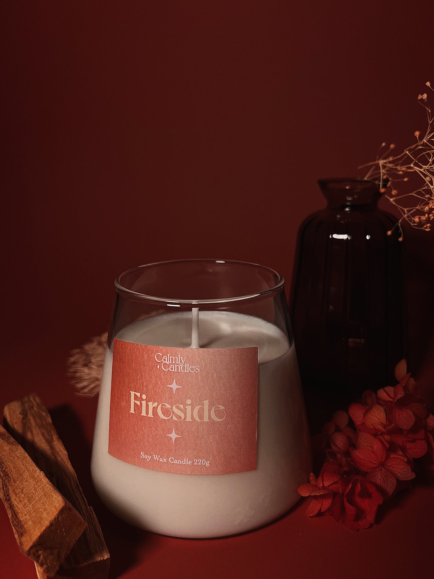 Essential Aroma Candle - Fireside 就是味道很香的蠟燭 - 壁爐旁