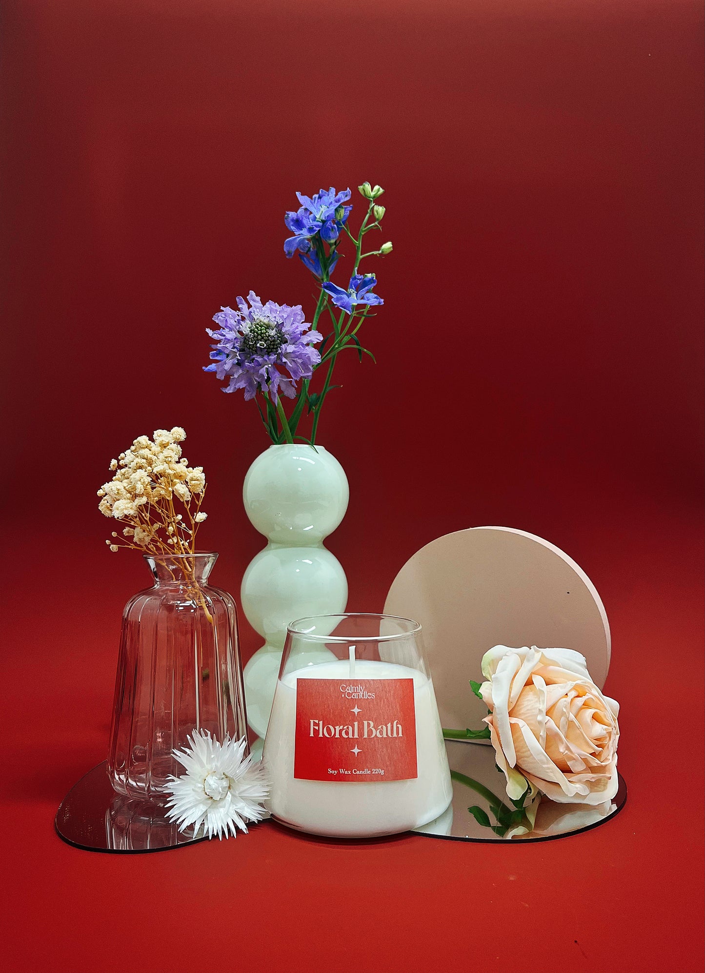 Signature Aroma Candle - Floral Bath 獨家的超香蠟燭 - 花卉沐浴