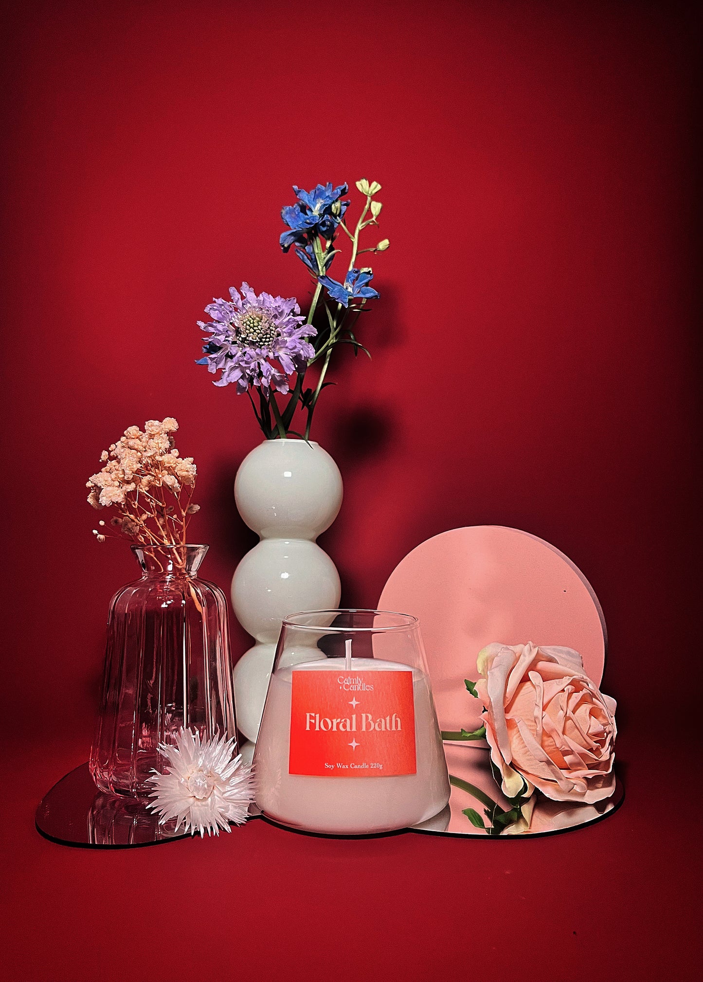 Signature Aroma Candle - Floral Bath 獨家的超香蠟燭 - 花卉沐浴